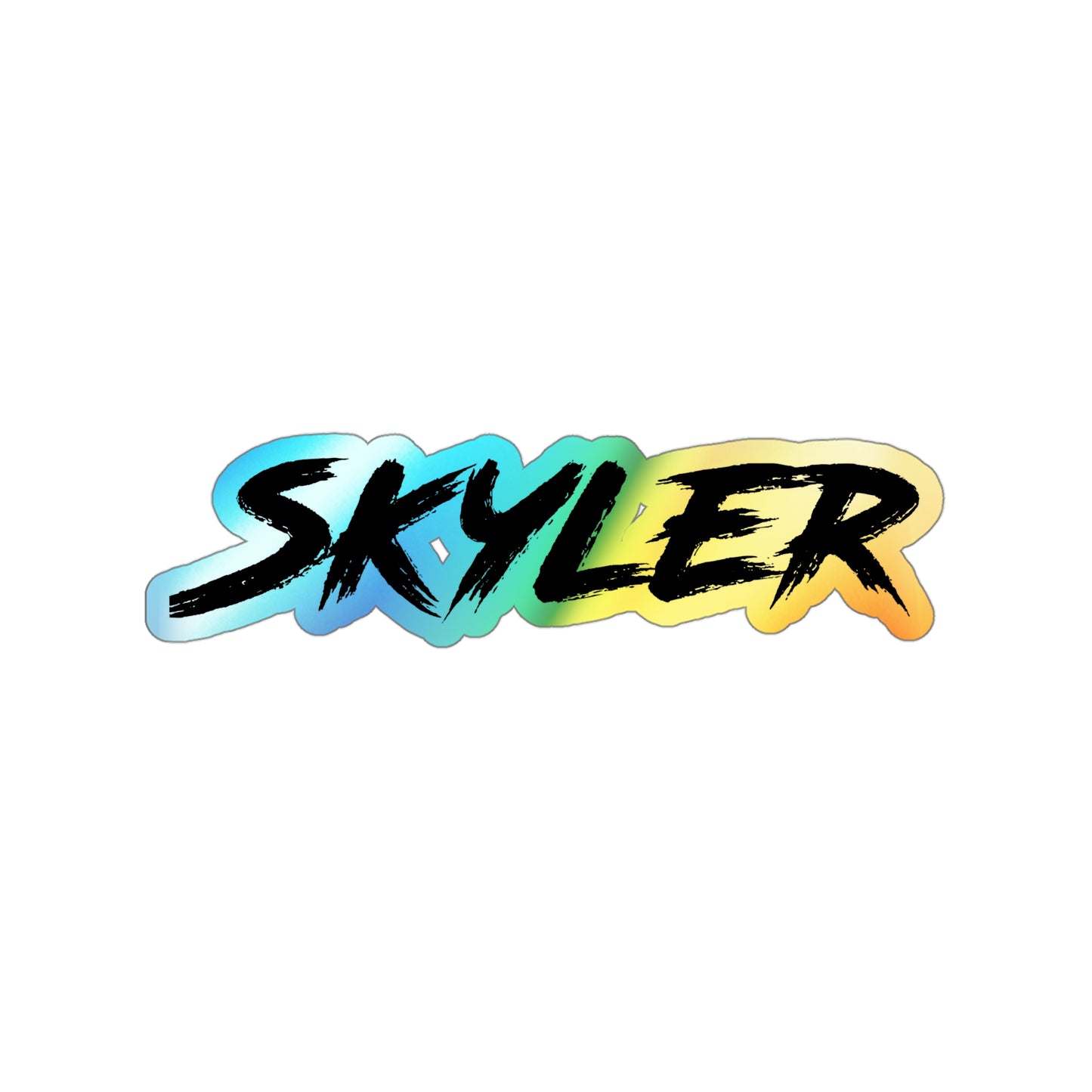 Skyler Holographic Stickers